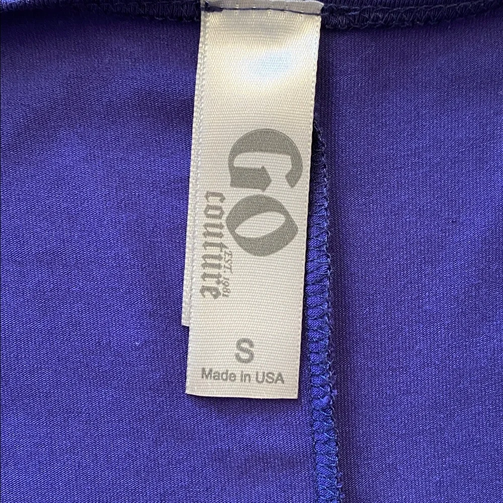 NWOT GO Couture Navy Blue Maxi Dress - Picture 5 of 6